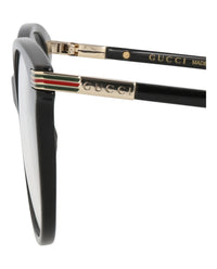 Gucci Gucci Womens Round/Oval Black Black Transparent Fashion Designer Eyewear