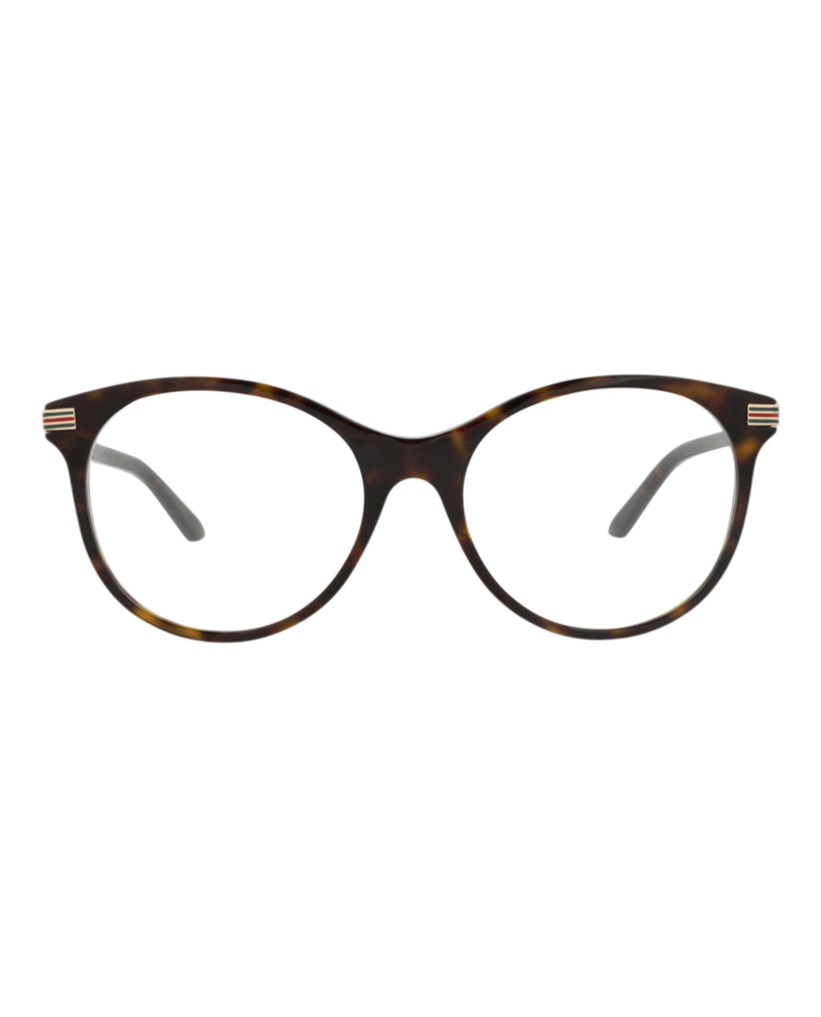 Gucci Gucci Womens Round/Oval Havana Havana Transparent Fashion Designer Eyewear