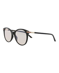 Gucci Gucci Womens Round/Oval Black Black Transparent Fashion Designer Eyewear