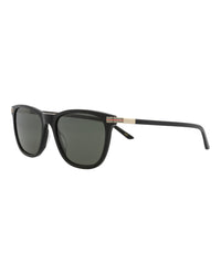 Gucci Gucci Mens Square/Rectangle Black Black Grey Fashion Designer Eyewear