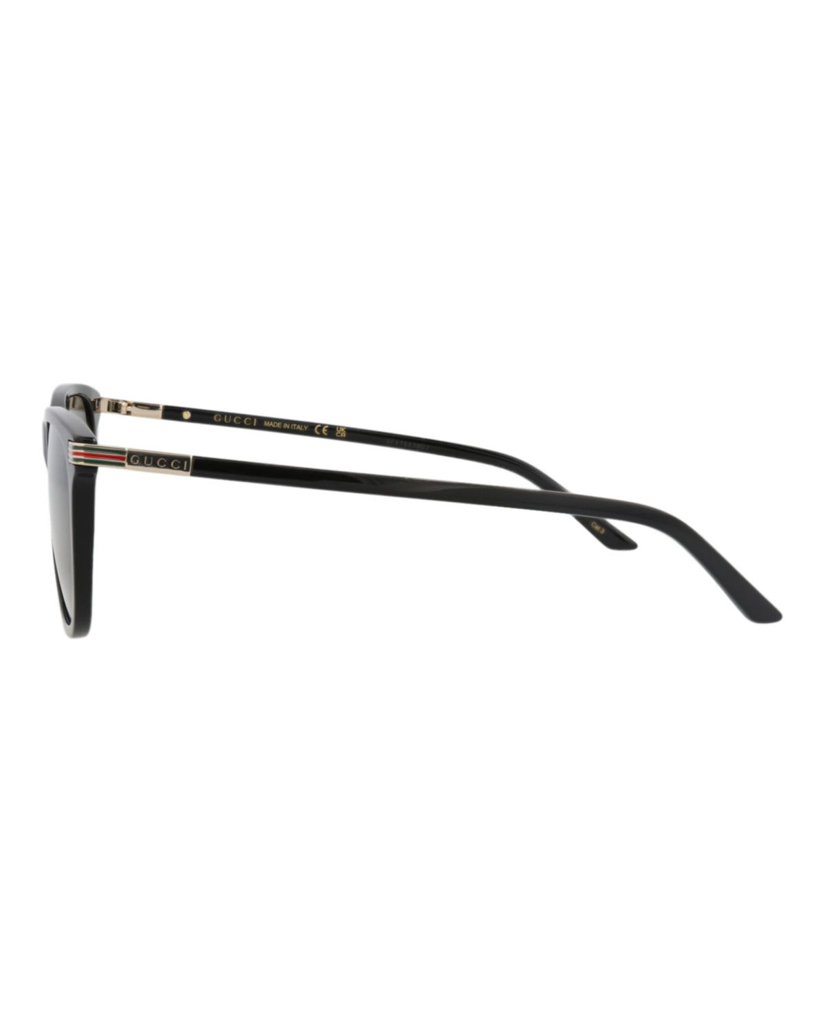 Gucci Gucci Mens Square/Rectangle Black Black Grey Fashion Designer Eyewear