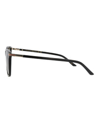 Gucci Gucci Mens Square/Rectangle Black Black Grey Fashion Designer Eyewear