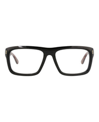 Gucci Mens Square/Rectangle Black Black Transparent Fashion Designer Eyewear