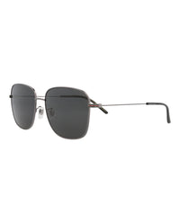 Gucci Gucci Mens Square/Rectangle Ruthenium Ruthenium Grey Fashion Designer Eyewear