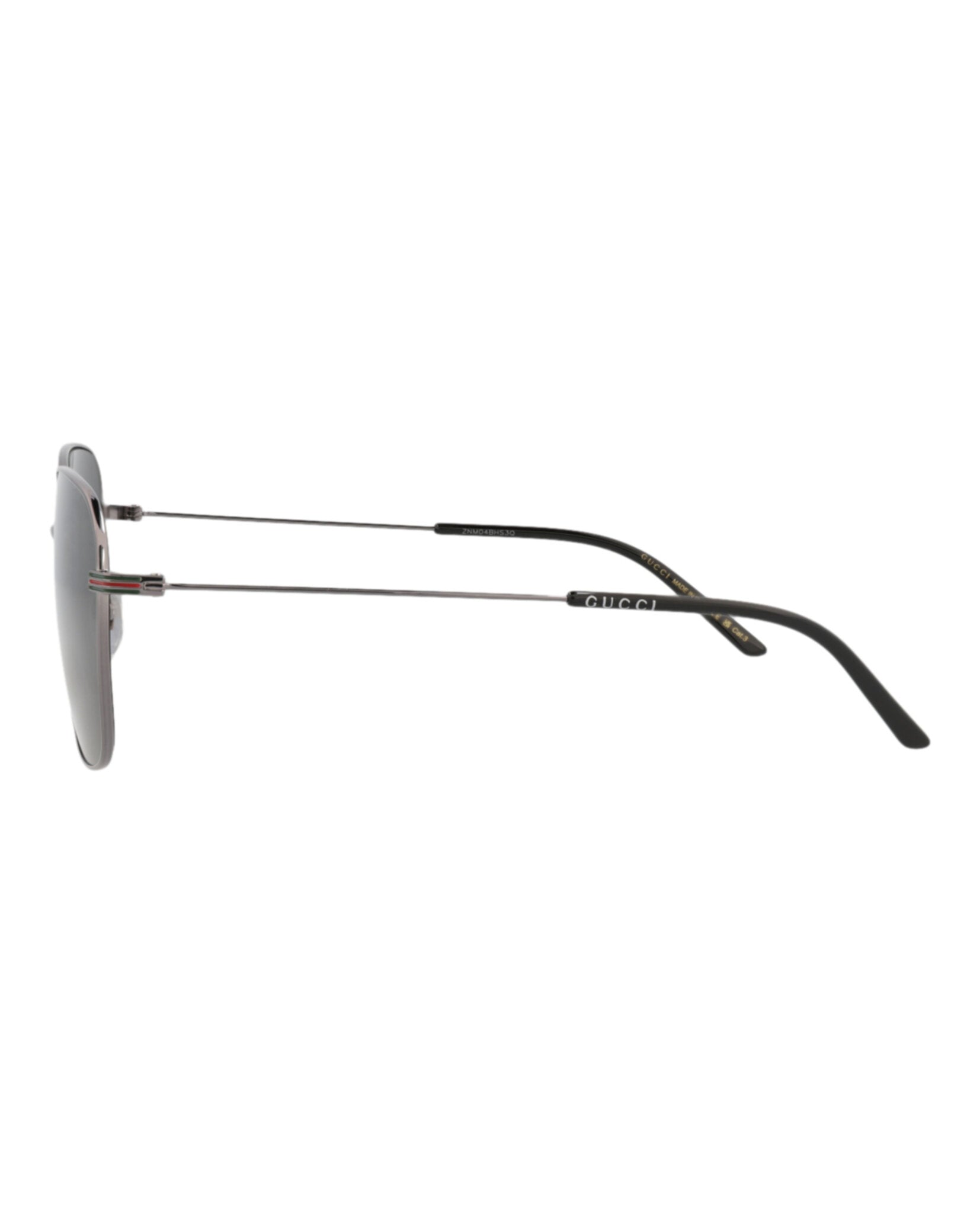 Gucci Gucci Mens Square/Rectangle Ruthenium Ruthenium Grey Fashion Designer Eyewear