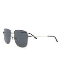 Gucci Gucci Mens Square/Rectangle Silver Silver Blue Fashion Designer Eyewear