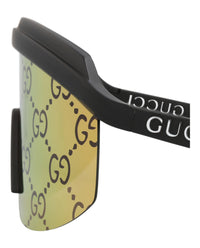 Gucci Gucci Womens Shield/Wrap Black Black Pink Fashion Designer Eyewear
