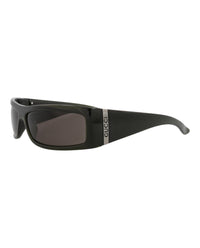 Gucci Gucci Mens Shield/Wrap Green Green Grey Fashion Designer Eyewear