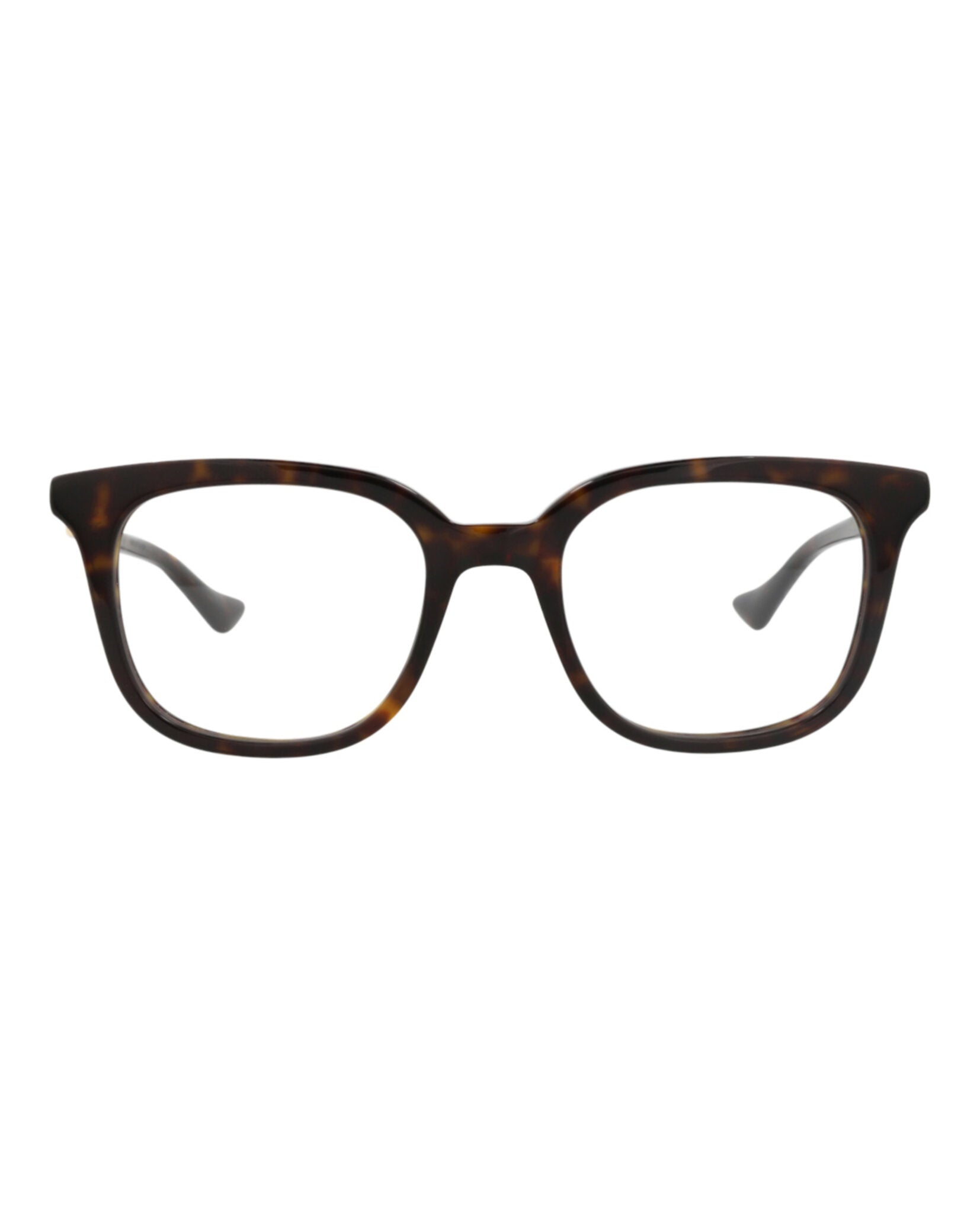 Gucci Mens Square/Rectangle Havana Havana Transparent Fashion Designer Eyewear