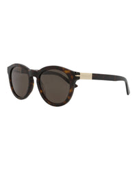 Gucci Gucci Mens Round/Oval Havana Havana Brown Fashion Designer Eyewear