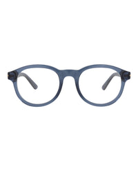 Gucci Gucci Mens Round/Oval Blue Blue Transparent Fashion Designer Eyewear