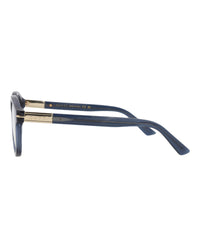 Gucci Gucci Mens Round/Oval Blue Blue Transparent Fashion Designer Eyewear