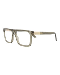 Gucci Gucci Mens Square/Rectangle Brown Brown Transparent Fashion Designer Eyewear