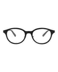 Gucci Mens Round/Oval Black Black Transparent Fashion Designer Eyewear