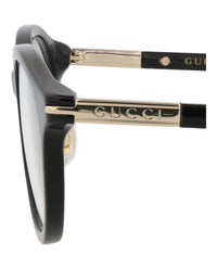 Gucci Mens Round/Oval Black Black Transparent Fashion Designer Eyewear
