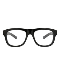 Gucci Gucci Mens Square/Rectangle Black Black Transparent Fashion Designer Eyewear
