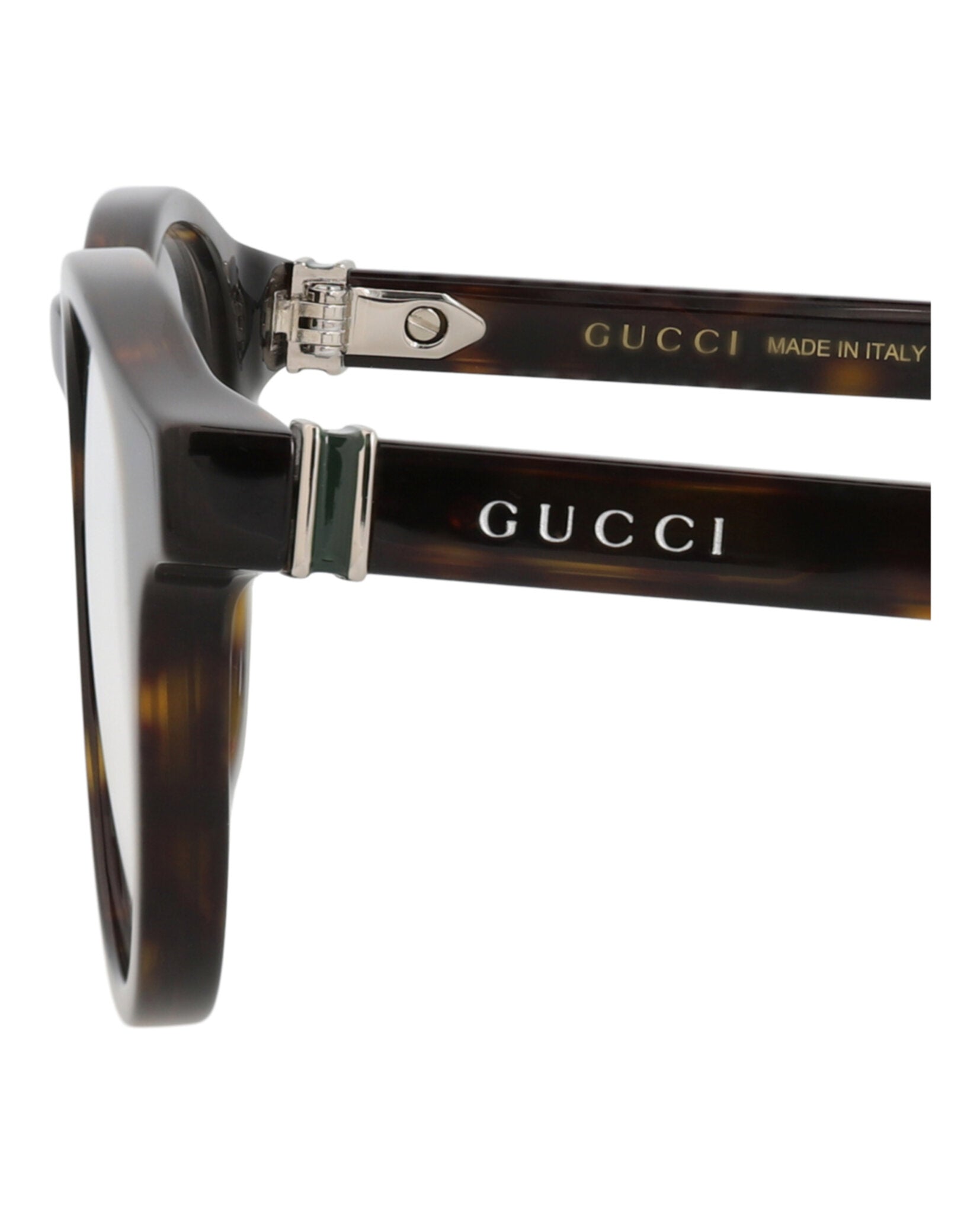 Gucci Gucci Mens Round/Oval Havana Havana Transparent Fashion Designer Eyewear
