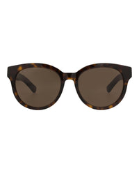 Gucci Mens Round/Oval Havana Havana Brown Fashion Designer Eyewear
