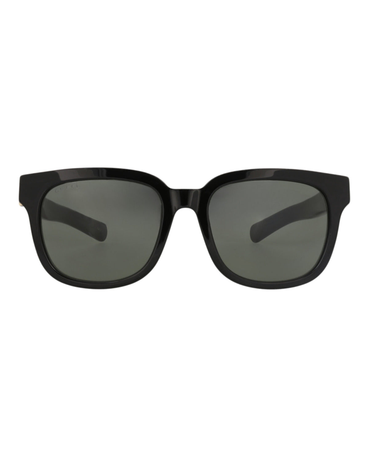 Gucci Gucci Womens Square/Rectangle Black Black Grey Fashion Designer Eyewear