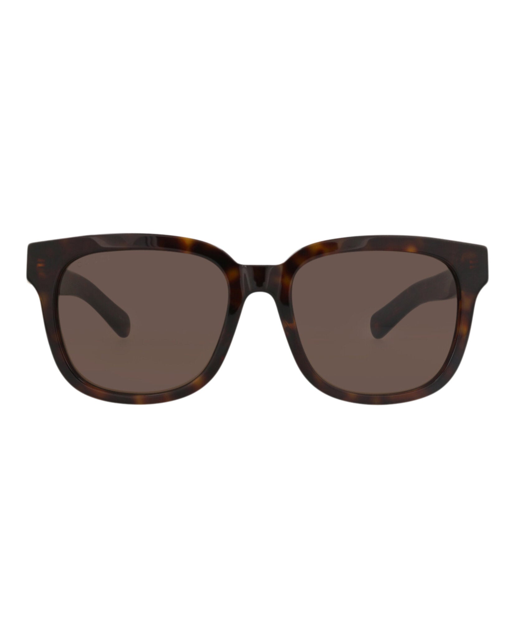 Gucci Gucci Womens Square/Rectangle Havana Havana Brown Fashion Designer Eyewear