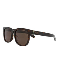 Gucci Gucci Womens Square/Rectangle Havana Havana Brown Fashion Designer Eyewear