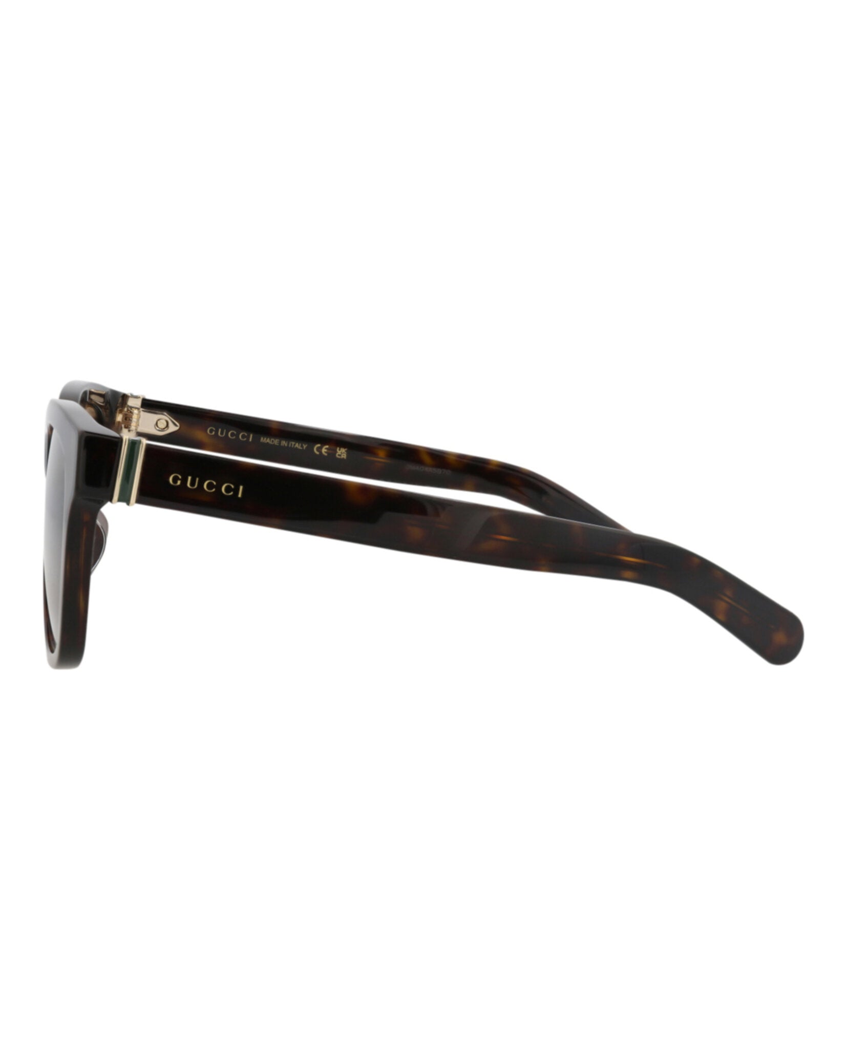 Gucci Gucci Womens Square/Rectangle Havana Havana Brown Fashion Designer Eyewear
