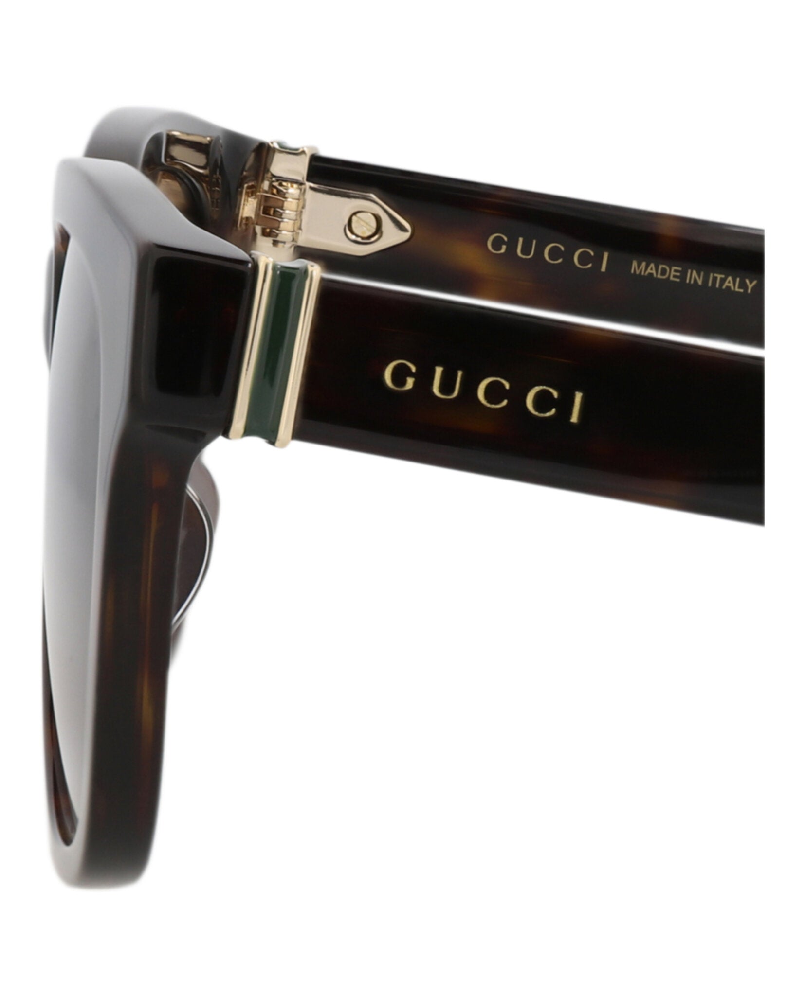 Gucci Gucci Womens Square/Rectangle Havana Havana Brown Fashion Designer Eyewear