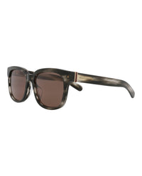 Gucci Womens Square/Rectangle Havana Havana Brown Fashion Designer Eyewear