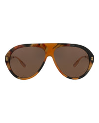 Gucci Gucci Mens Aviator Havana Gold Brown Fashion Designer Eyewear