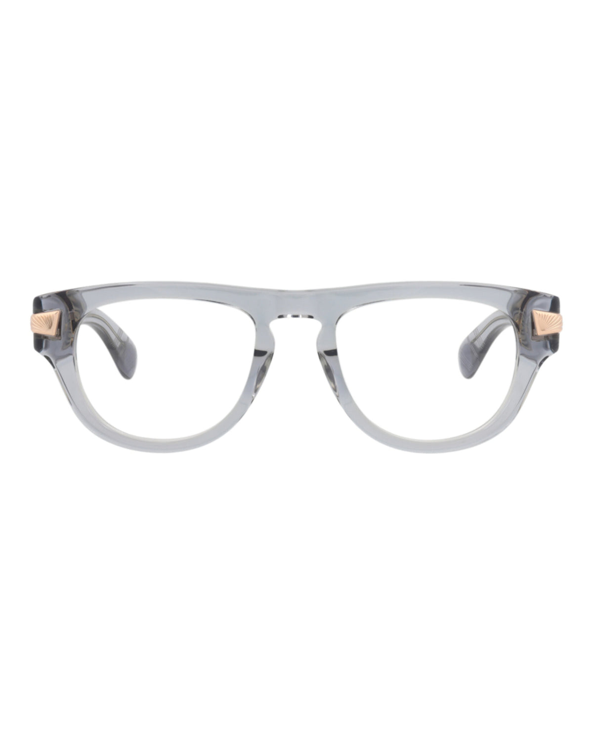 Gucci Mens Aviator Grey Grey Transparent Fashion Designer Eyewear