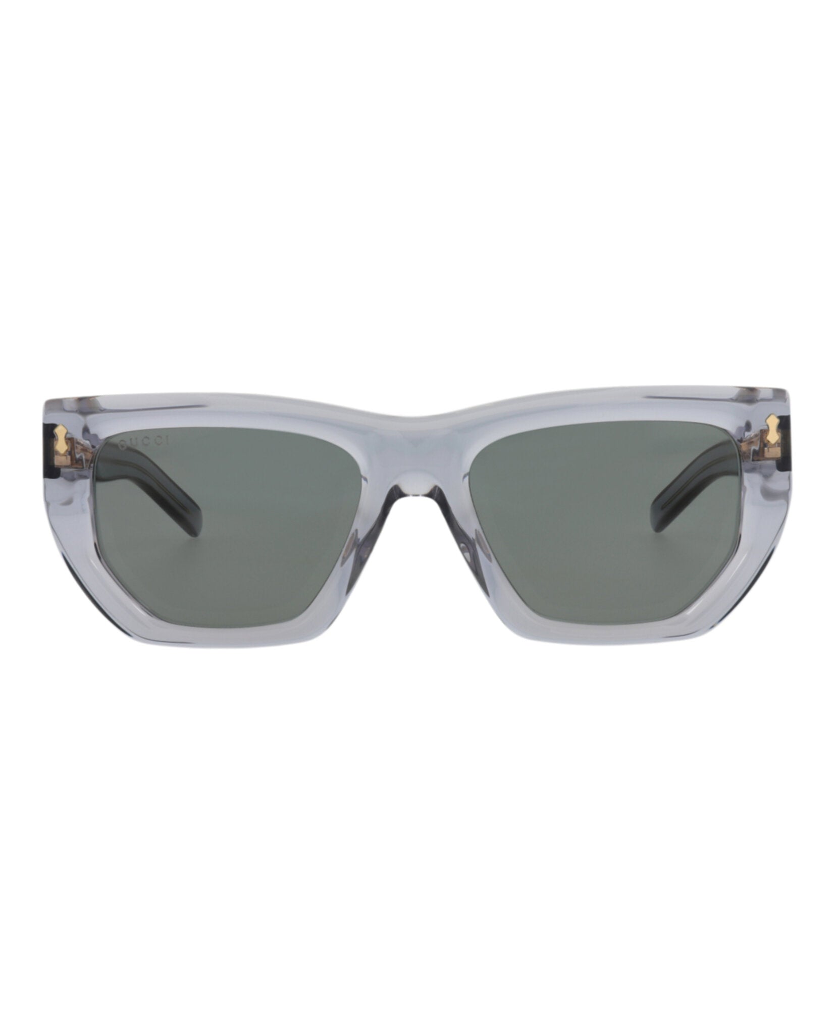 Gucci Gucci Womens Cat Eye Grey Grey Grey Fashion Designer Eyewear