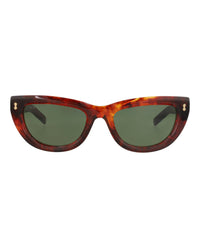 Gucci Gucci Womens Cat Eye Havana Havana Green Fashion Designer Eyewear