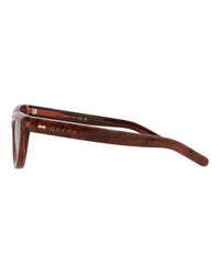 Gucci Womens Cat Eye Pink Pink Brown Fashion Designer Eyewear