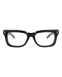 Gucci Gucci Womens Square/Rectangle Havana Havana Transparent Fashion Designer Eyewear