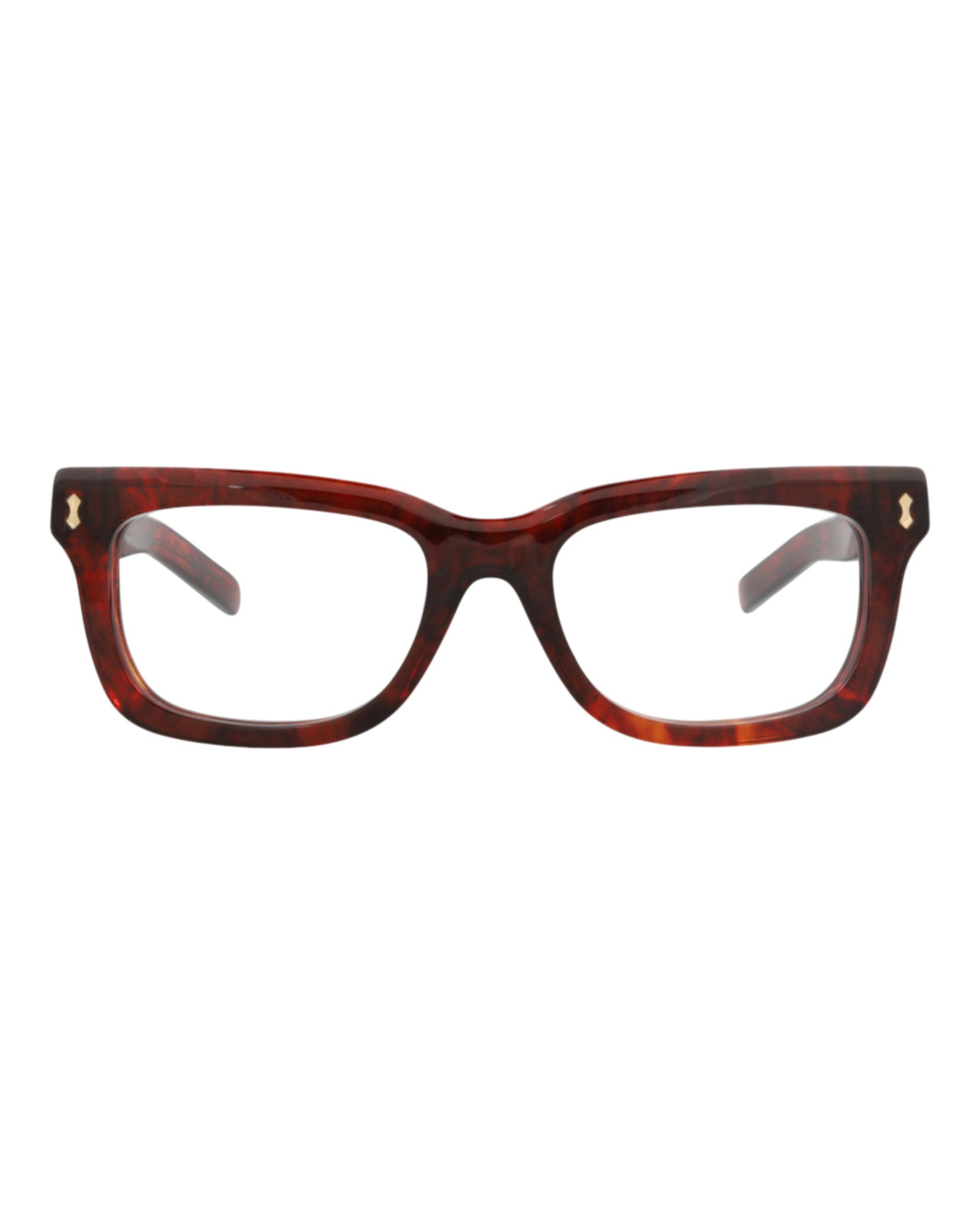 Gucci Gucci Womens Square/Rectangle Havana Havana Transparent Fashion Designer Eyewear