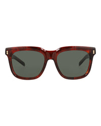 Gucci Mens Square/Rectangle Havana Havana Grey Fashion Designer Eyewear