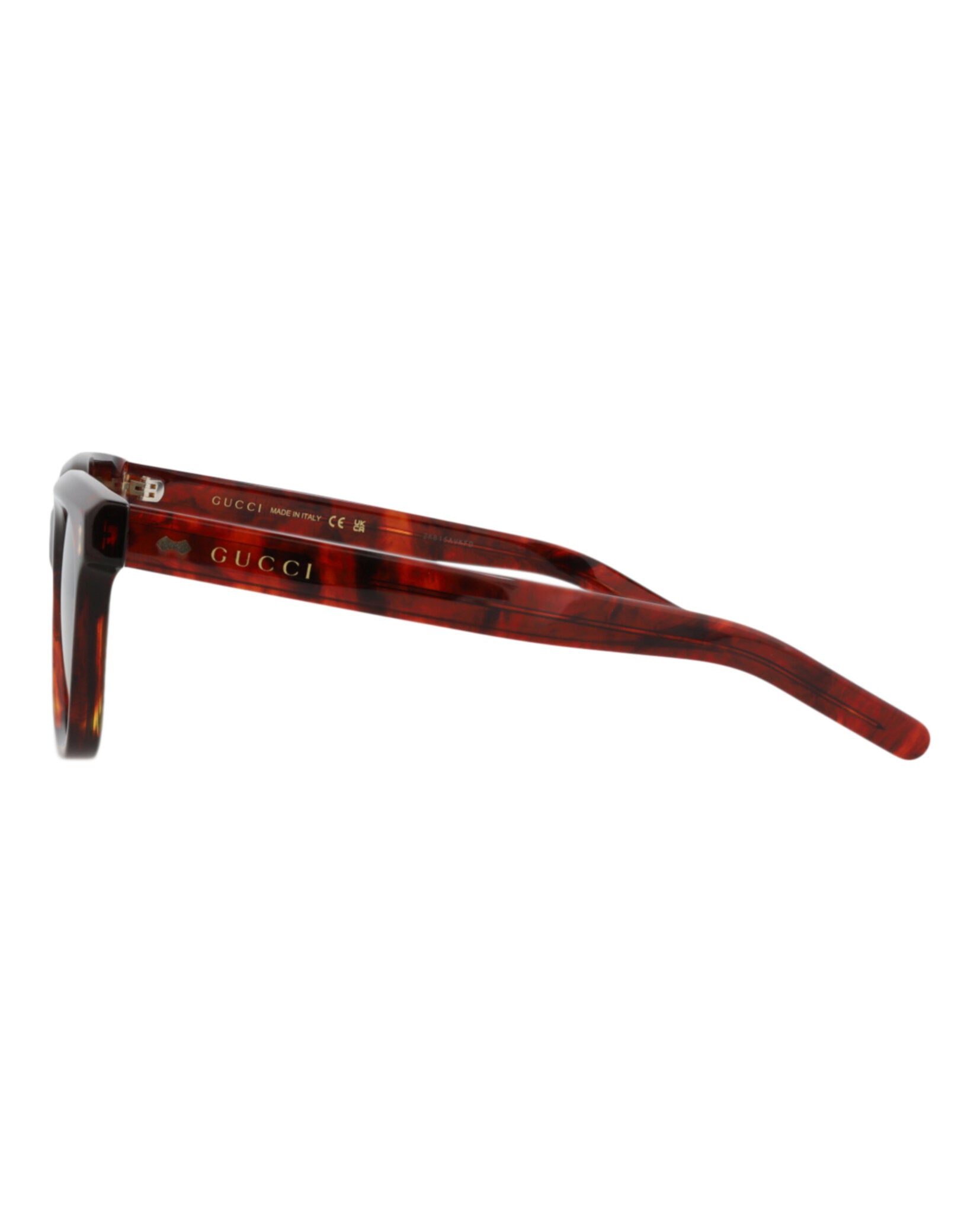Gucci Mens Square/Rectangle Havana Havana Grey Fashion Designer Eyewear