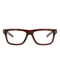 Gucci Gucci Mens Square/Rectangle Havana Havana Transparent Fashion Designer Eyewear