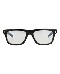 Gucci Gucci Mens Square/Rectangle Black Black Transparent Fashion Designer Eyewear