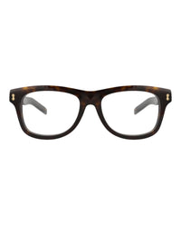 Gucci Gucci Mens Square/Rectangle Havana Havana Transparent Fashion Designer Eyewear