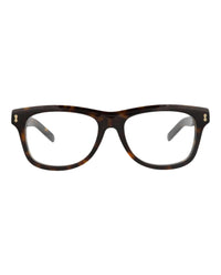 Gucci Gucci Mens Square/Rectangle Havana Havana Transparent Fashion Designer Eyewear