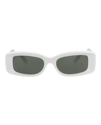 Gucci Gucci Womens Square/Rectangle Light Blue Light Blue Grey Fashion Designer Eyewear