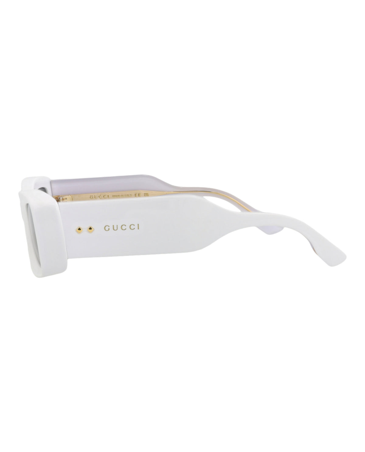 Gucci Gucci Womens Square/Rectangle Light Blue Light Blue Grey Fashion Designer Eyewear