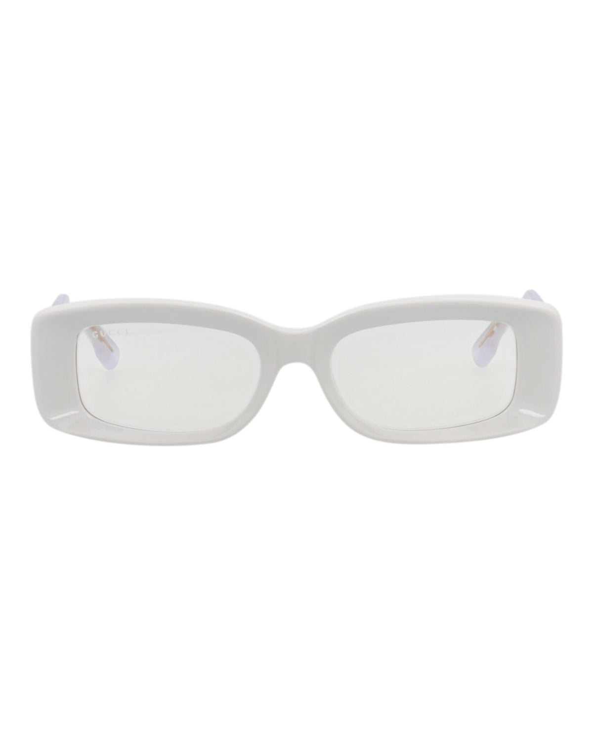 Gucci Gucci Womens Square/Rectangle Grey Grey Transparent Fashion Designer Eyewear