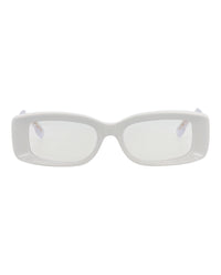 Gucci Gucci Womens Square/Rectangle Grey Grey Transparent Fashion Designer Eyewear