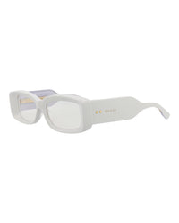 Gucci Gucci Womens Square/Rectangle Grey Grey Transparent Fashion Designer Eyewear