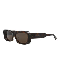 Gucci Gucci Womens Square/Rectangle Havana Havana Brown Fashion Designer Eyewear