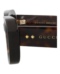 Gucci Gucci Womens Square/Rectangle Havana Havana Brown Fashion Designer Eyewear