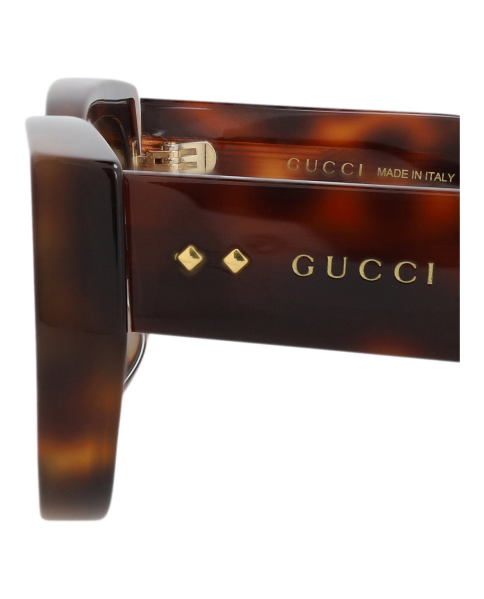 Gucci Gucci Womens Cat Eye Havana Havana Brown Fashion Designer Eyewear