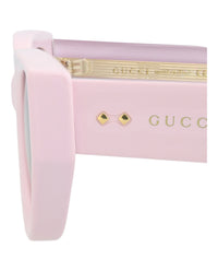 Gucci Gucci Womens Cat Eye Pink Pink Brown Fashion Designer Eyewear